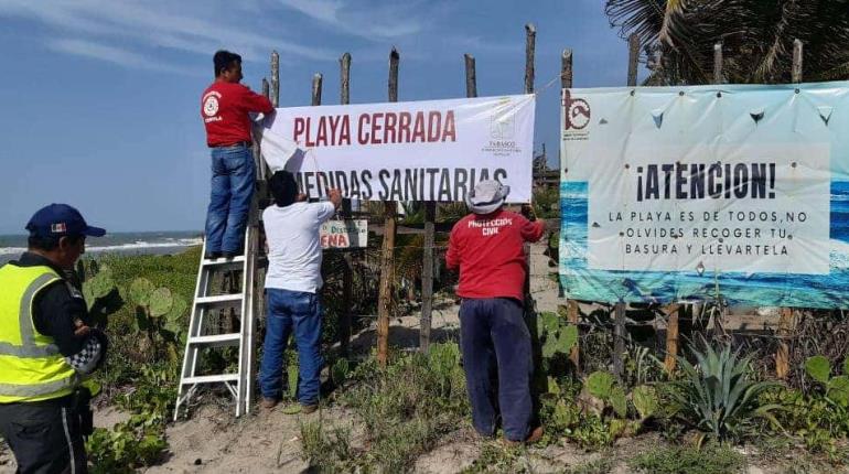 Levanta Salud alerta de "marea roja" en playas de Centla 