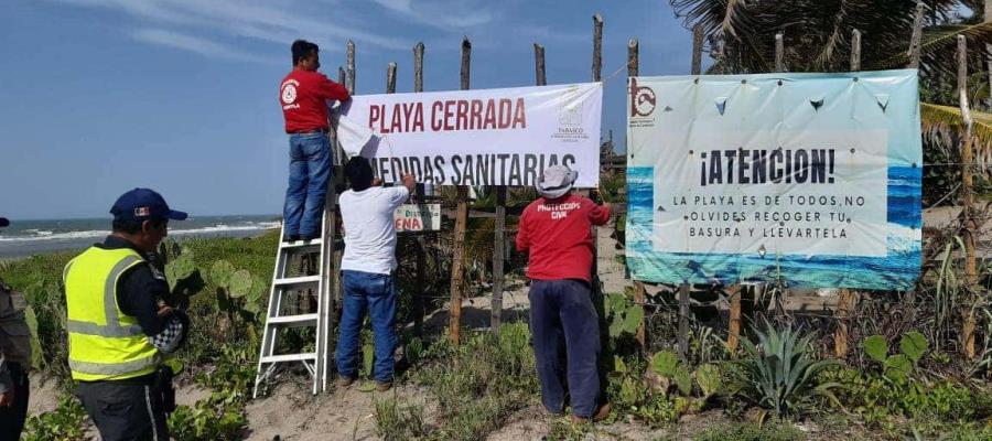 Levanta Salud alerta de "marea roja" en playas de Centla 