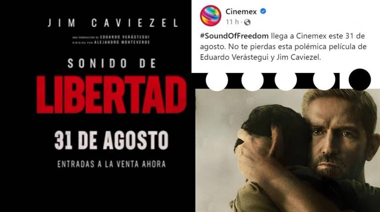 Sound of Freedom llega a salas de cine de México el 31 de agosto