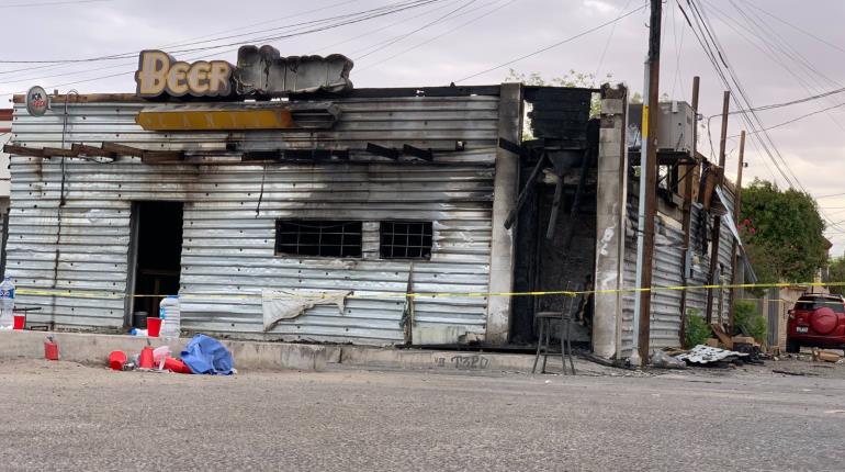 Mueren 11 personas en incendio provocado en antro de Sonora