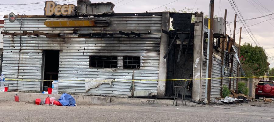 Mueren 11 personas en incendio provocado en antro de Sonora