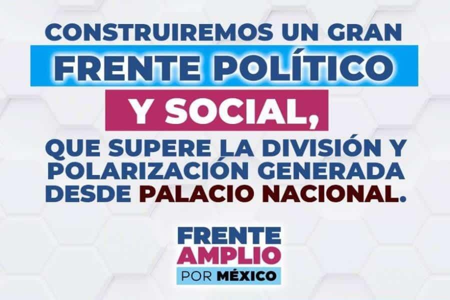 A construir un frente político y social que supere división y polarización, llama PAN