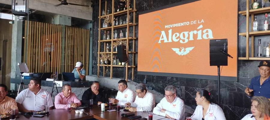 Firme MC en no ir en alianza con el PRI-PAN-PRD en Tabasco