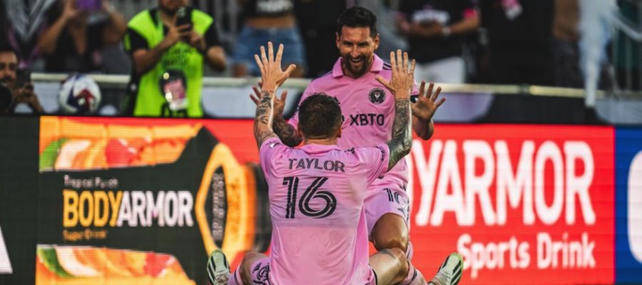 Con doblete de Messi, Inter de Miami golea al Atlanta United