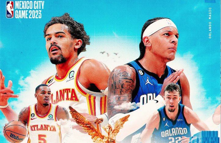 NBA vuelve a la Arena CDMX con Orlando vs Atlanta en noviembre 