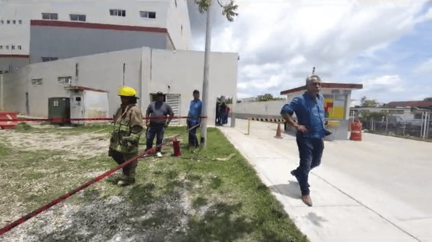 Cortocircuito provoca conato de incendio en Centro de Procuración de Justicia