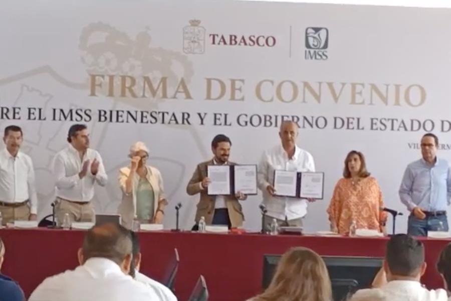 Tabasco transferirá 553 unidades médicas y 15 mil trabajadores a IMSS-Bienestar 