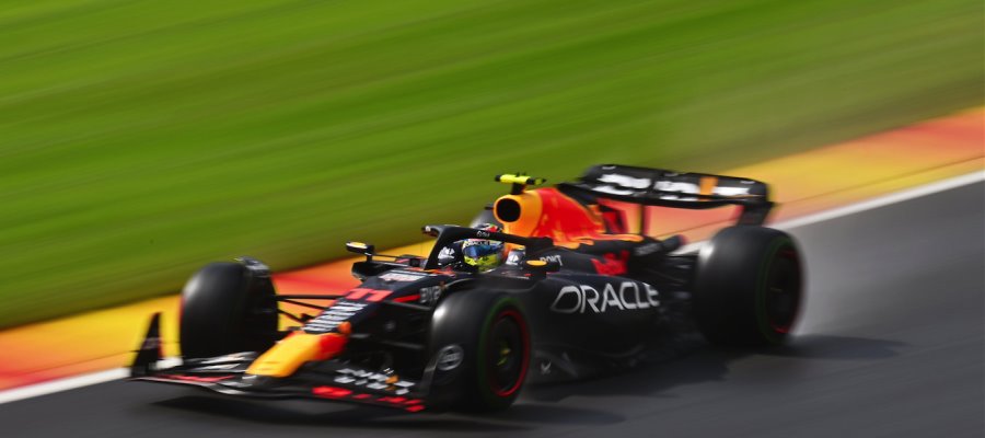 ´Checo´ Pérez saldrá segundo en el GP de Bélgica; Verstappen lo hará en la sexta