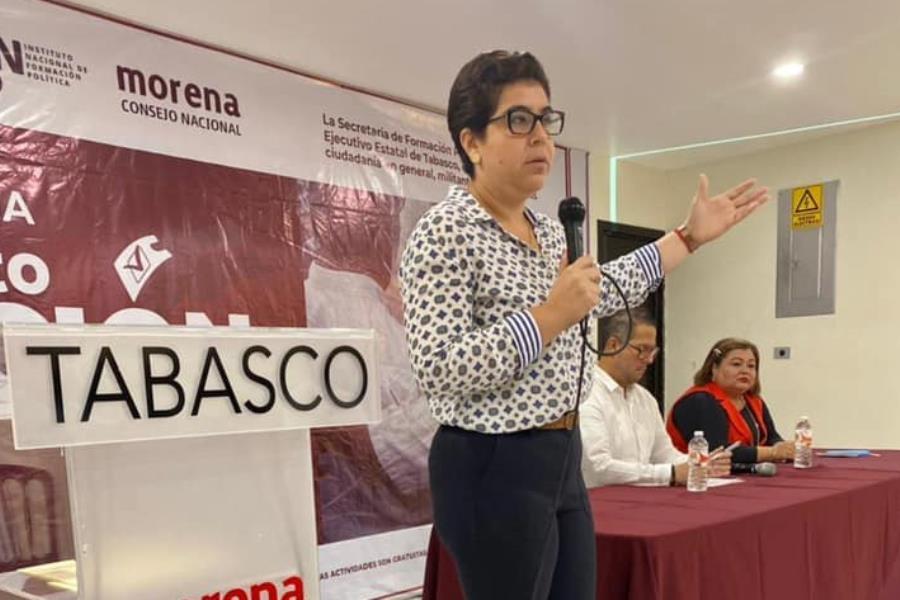 Asegura Morena Tabasco que nuevas disposiciones del INE no los desenfoca del trabajo que se realiza