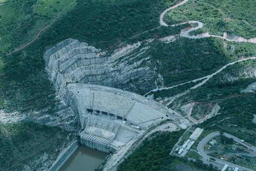 Supervisa Obrador trabajos de presa ´El Zapotillo´ que se realiza para evitar inundaciones en pueblos de Jalisco