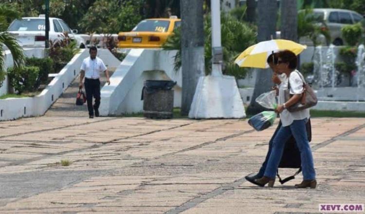 Persistirán altas temperaturas en Tabasco