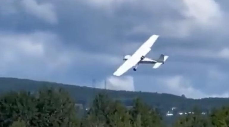 Cessna se estrella tras despegar en Quebec; tripulante sale ileso