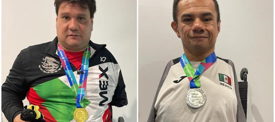 Nadadores mexicanos consiguen oro y plata en Mundial de Paranatación en Manchester