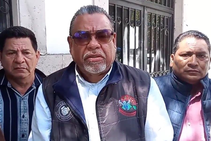 Inician huelga de hambre integrantes de la Coalición por Tabasco en CDMX al no lograr acuerdos