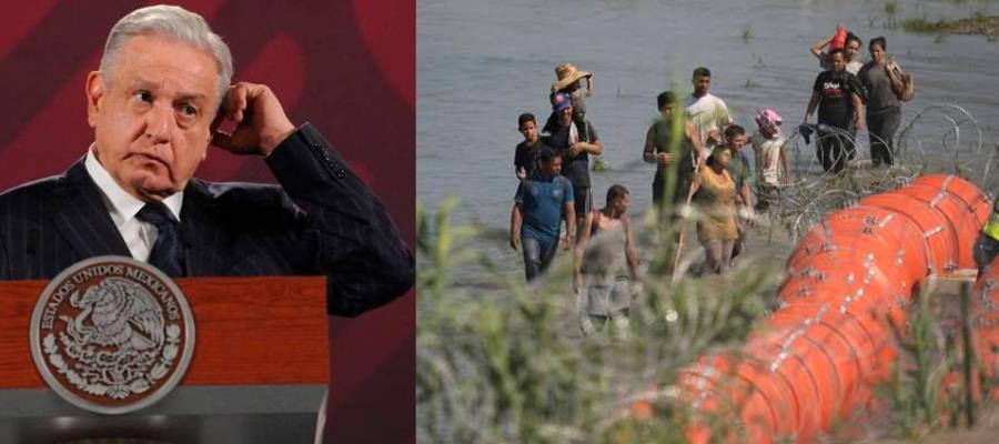 "Si le preocupa la vida humana, asegure la frontera", responde Texas a AMLO sobre hallazgo de 2 cuerpos en el río Bravo 