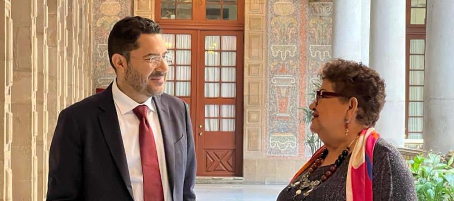 Reconoce Martí Batres a Ernestina Godoy por detención del fiscal de Morelos