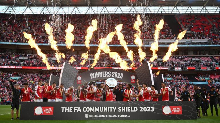 Arsenal es campeón de la Community Shield al vencer al Manchester City