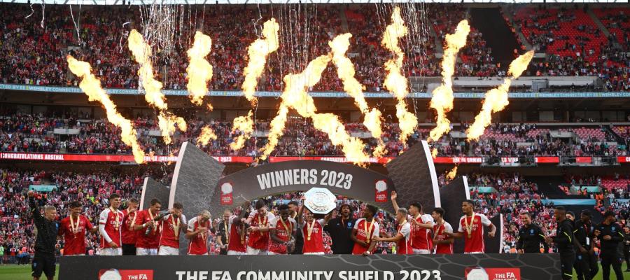 Arsenal es campeón de la Community Shield al vencer al Manchester City