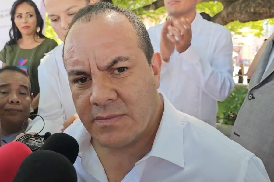 Se deslinda Cuauhtémoc Blanco de detención del fiscal de Morelos