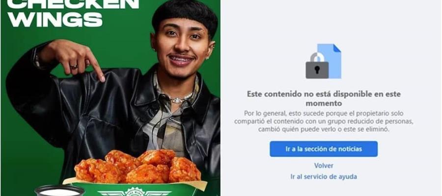 Tunden en redes a "Wingstop" por hacer publicidad con Yahritza y su Esencia