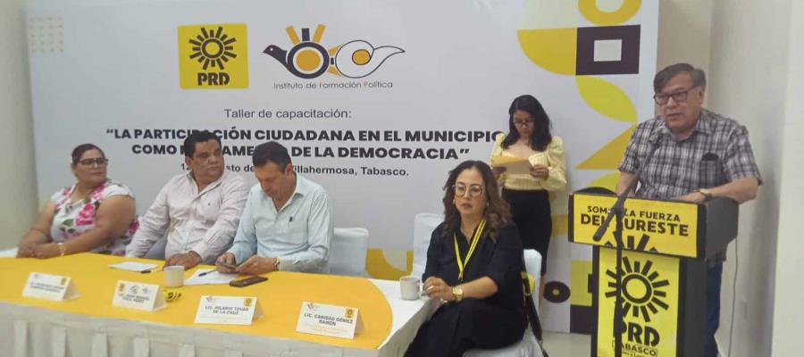 En 2024 está en juego existencia del partido como fuerza política: PRD nacional desde Tabasco