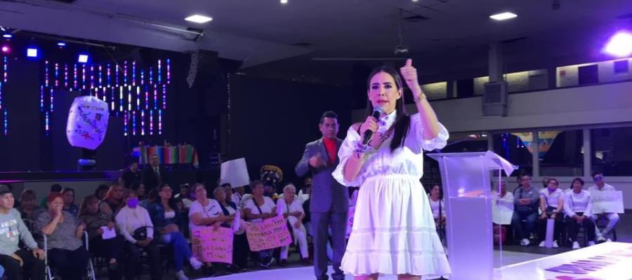 Ante simpatizantes, Mariana Moguel oficializa aspiración a la jefatura de Gobierno de la CDMX