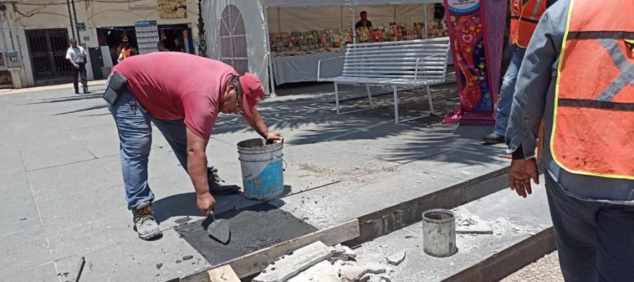 Continúan mejoras a imagen urbana del Barrio Mágico en Zona Luz