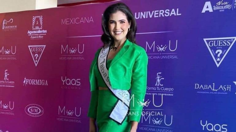 Tabasqueña ya está en concentración de Mexicana Universal