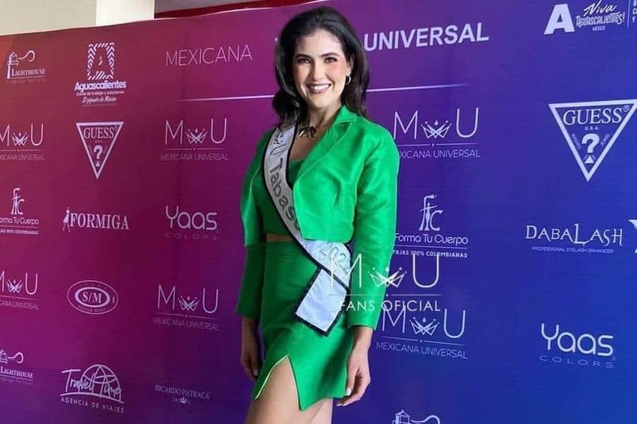 Tabasqueña ya está en concentración de Mexicana Universal