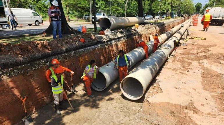 Por obra de acueducto, hoy cierran cruce de Av. Usumacinta con Cesar Sandino