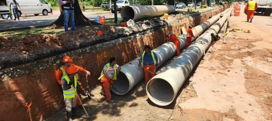 Por obra de acueducto, hoy cierran cruce de Av. Usumacinta con Cesar Sandino