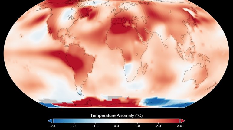 Julio el mes más caluroso de la historia y en 2024 hará más calor: NASA