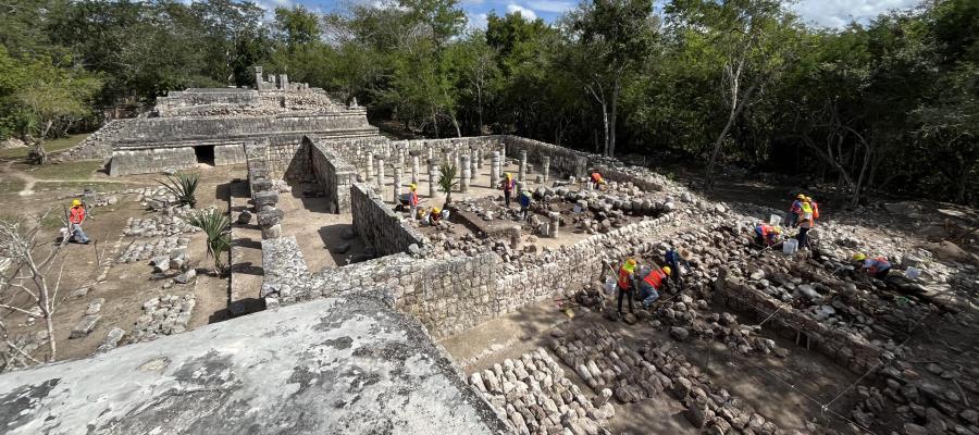 Suspende INAH obras de restauración en Chichén Viejo por conflicto con hotel