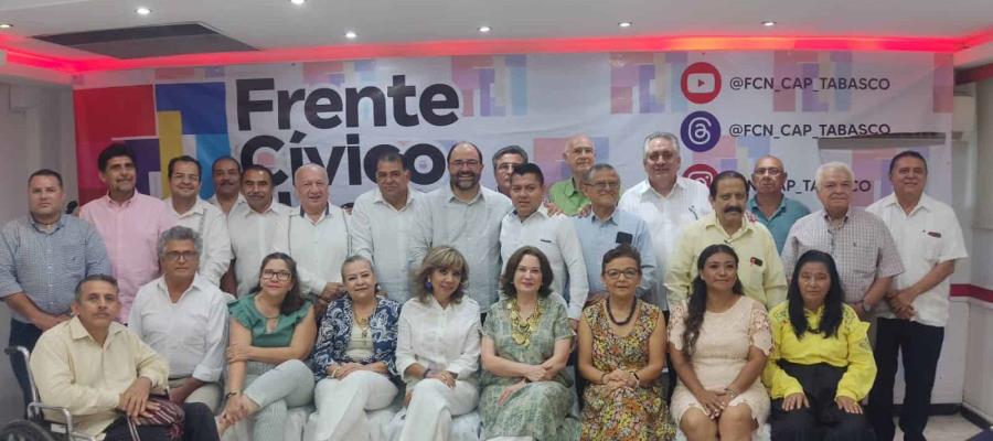 Lamenta Frente Cívico Nacional comentarios del gobernador Merino contra Lorena Beaurregard