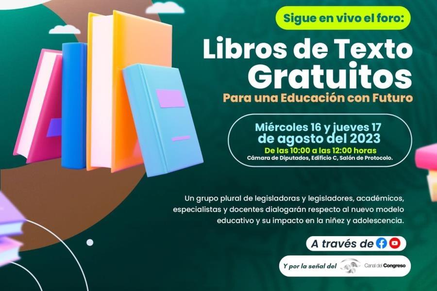 Prepara oposición foro para tratar contenidos de libros de texto