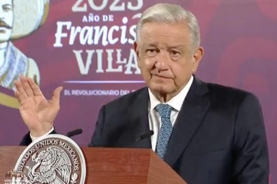 Presume AMLO en mañanera, construcción del Acueducto Usumacinta