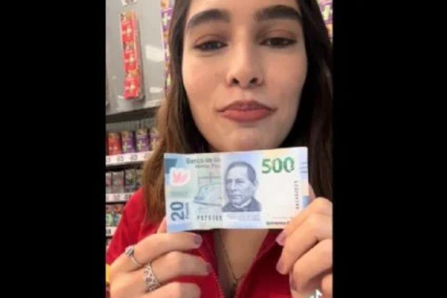 Engañan a cajera de Monterrey, le dan un billete falso de 520 pesos