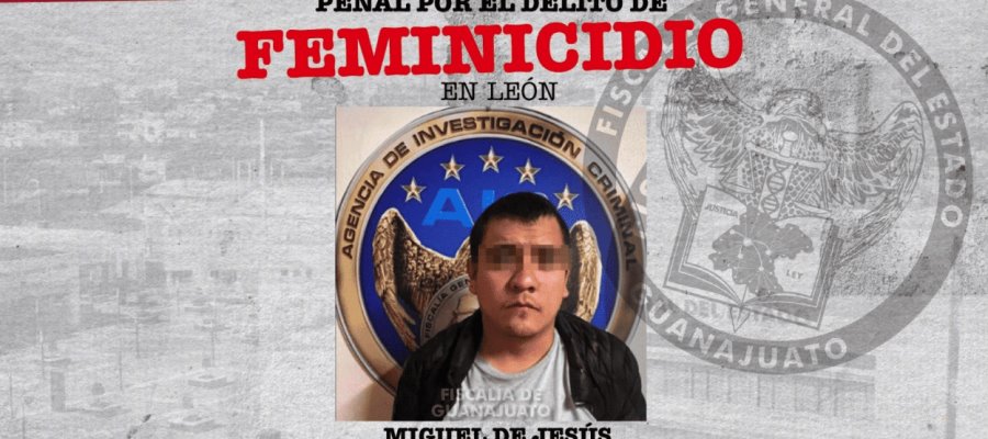 Vinculan por feminicidio a Miguel "N", sujeto que apuñaló a Milagros en Guanajuato