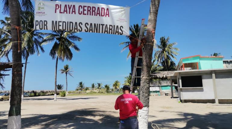 Levanta Secretaría de Salud Alerta de Marea Roja en Centla