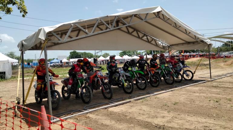 Inician pruebas para 6ta fecha del Campeonato Peninsular de Motocross en Villahermosa