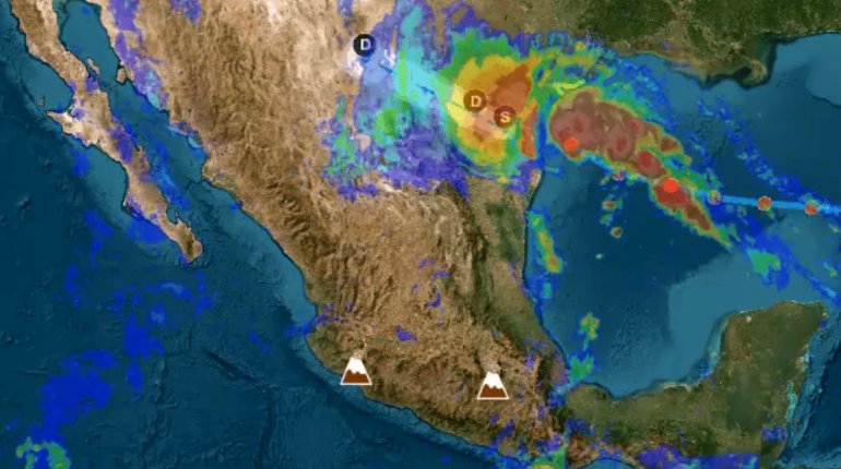 ´Harold´ toca tierra en EE.UU.; provocará lluvias en México