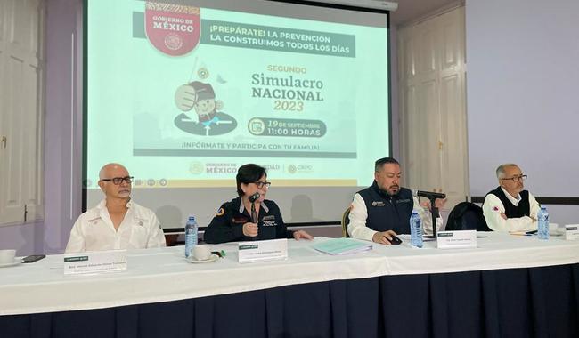 Se incluirá escenario de huracanes durante Segundo Simulacro Nacional 2023