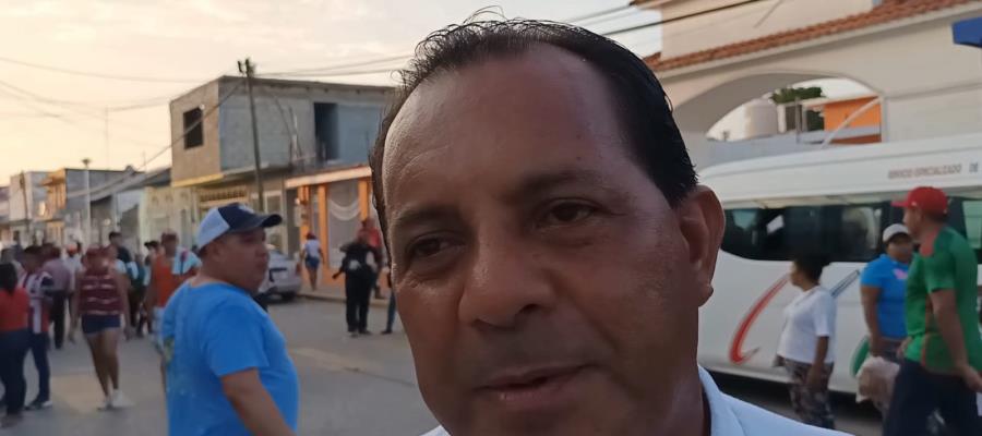 El exalcalde panista, Pancho López, dice que va con el proyecto de Adán Augusto