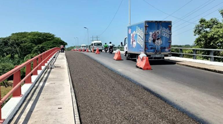 Cerrarán este domingo puente Grijalva II por trabajos de construcción