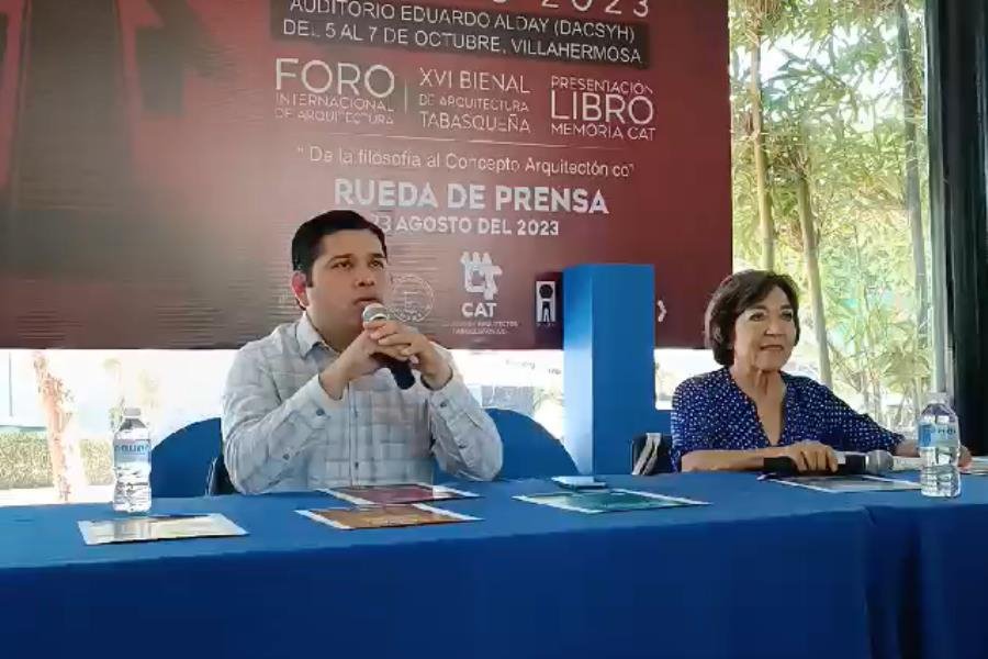 Del 5 al 7 de octubre se realizará la Convención de Arquitectura Tabasco 2023