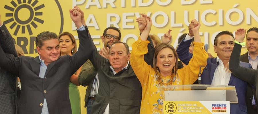 Se define PRD por Xóchitl en el Frente Amplio 