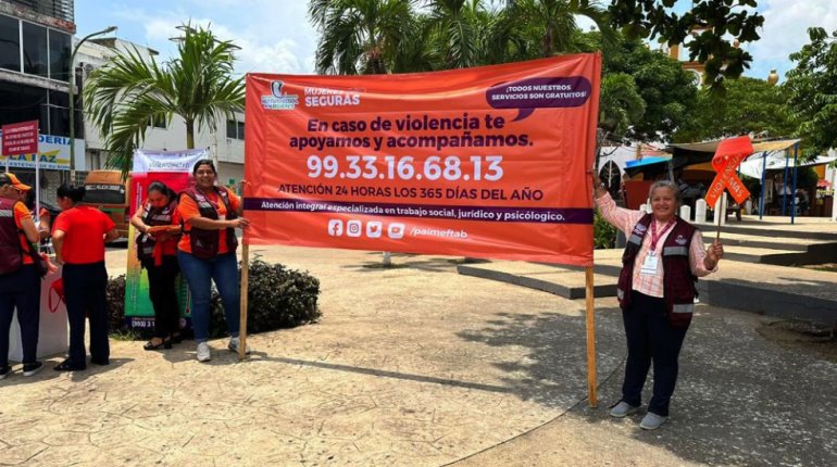 Lleva IEM al Parque La Paz jornada contra la violencia hacia las mujeres