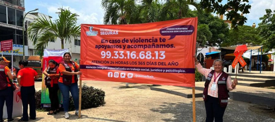 Lleva IEM al Parque La Paz jornada contra la violencia hacia las mujeres