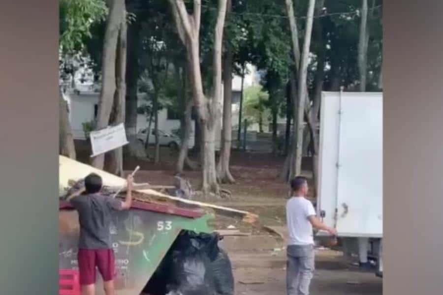 Descarta Centro contaminación en laguna de Las Ilusiones por basura de empresas en contenedor frente al Vaso Cencali