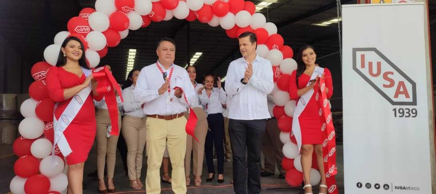 Inaugura IUSA en Tabasco décima fábrica de tinacos en el sureste